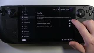 How To Manage Security Lock Screen On Steam Deck OLED [upl. by Hopfinger260]