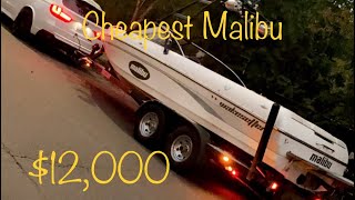 I BOUGHT the Cheapest Wake Boat  Malibu Wakesetter VLX [upl. by Eddi]