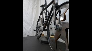 Twin Legged Pletscher Bicycle Kickstand Install [upl. by Guttery244]