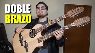 Guitarra con DOBLE BRAZO Review  Double Neck Guitar [upl. by Bonucci28]