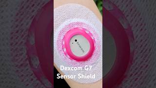 Dexcom G7 Silicone Sensor Shield Cover Application dexcomg7 type1diabetes type2diabetes [upl. by Lerak]