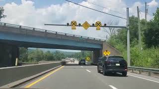 Lancaster  Bellefonte PA US 322 amp 22 WB through Lewistown 4K [upl. by Trellas267]