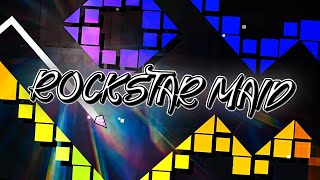 quotRockstar Maidquot by Twistaah ALL COINS  Geometry Dash 22 Daily 2586 [upl. by Kama]