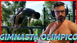 GIMNASTA OLÍMPICO HACIENDO TRUCOS EN EL PARQUE DE CALISTENIA [upl. by Persons]