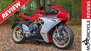 MV Agusta Superveloce 800  Review [upl. by Holli71]