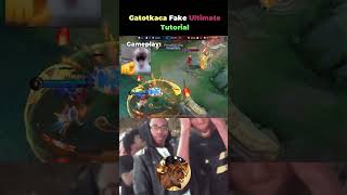 Gatotkaca Tricks for Fake Ultimate Tutorial in mlbb mlbb mobilelegends mobilelegendsbangbang [upl. by Jacquet]