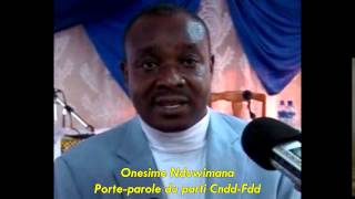 Burundi chiens galeux imbwa za mujeridiscours de Pierre Nkurunziza YouTube [upl. by Lleumas]