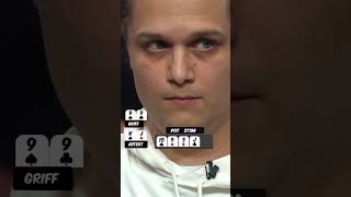 The BIGGEST PUNT by the worlds richest poker player shorts poker [upl. by Eelanej]