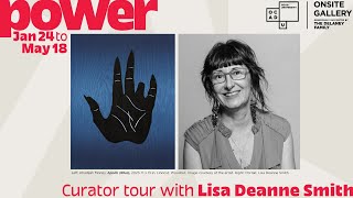 power Curatorial tour with Lisa Deanne Smith [upl. by Lindblad]