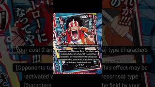 Usopp Blue Black Leader OP10 onepiececardgame anime onepiece cardgame [upl. by Moyers]