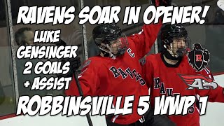 Robbinsville 5 West WindsorPlainsboro 1  Ice Hockey highlights [upl. by Krug]