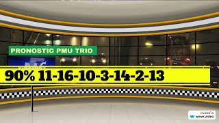 PRONOSTIC PMU TRIO 01 07 2024 [upl. by Lehteb]