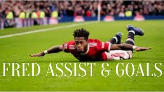 FRED All Goals and Assist This Season 202122 [upl. by Ahsaenat]