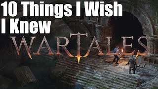 10 Things I wish I Knew Before Playing WARTALES [upl. by Hobbie]