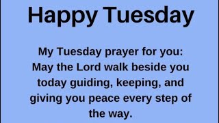 DEVOTIONAL TUESDAY BLESSINGS [upl. by Bianca792]