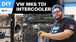 Volkswagen Golf TDI Cold Weather Intercooler Upgrade DIY 20092013 Mk6 VW Golf TDI Jetta TDI [upl. by Mella]