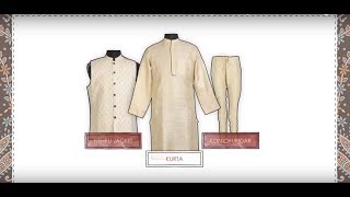 Fabindia  Rajwada Men Collection  Indian Ethnic Wear For Men  Kurta Designs [upl. by Aineles445]