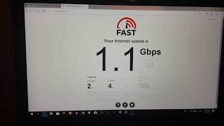 TIME internet 1gbps Speed test [upl. by Fitz577]