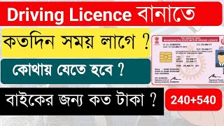 Driving Licence Full Step  What steps are to complete the driving license [upl. by Latsyrhk]