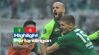 Highlight  Persebaya Surabaya VS Persija Jakarta  Pekan 11 [upl. by Krissy212]