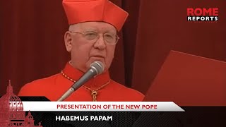 Habemus Papam When Cardinal Medina introduced the new Pope [upl. by Siloa]