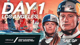 2023 Oracle LA Sail Grand Prix  Day 1  Season 4 [upl. by Tenneb]