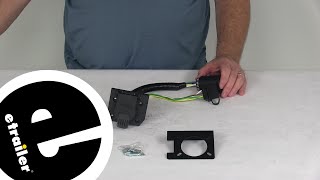 etrailer  Curt Custom Fit Vehicle Wiring  Trailer Hitch Wiring  C55774 Review [upl. by Jannel]