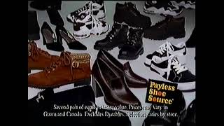 Payless Shoe Source commercial from 1998 [upl. by Alset458]