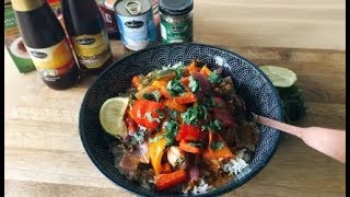 De echte recept uit Thailand rode curry met kip [upl. by Rae]