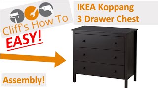 IKEA KOPPANG 3 Drawer Chest [upl. by Maressa]