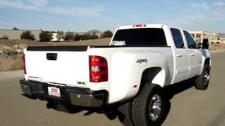 GMC 3500HD Dually Boosted Take Off [upl. by Riebling730]