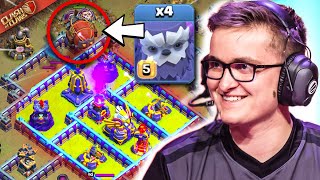 JOJO deletes this base with INSANE YETI BOMB VALUE in Prep for Clash Worlds Clash of Clans [upl. by Lali30]