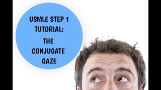 USMLE Step 1 Tutorial  Conjugate Gaze Explained [upl. by Marris]