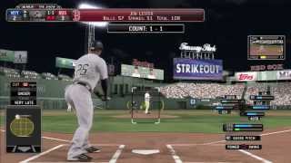 MLB 14 The Show Gameplay  Yankees vs Red Sox [upl. by Llehcram]