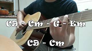 HANGGANG KAILAN ORANGE AND LEMON GUITAR TUTORIAL  VERRY EASY CHORDS [upl. by Rubie]