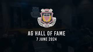 AG Corps Hall of Fame Ceremony 2024 [upl. by Ycnaffit]