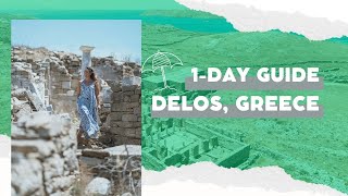 Delos Greece Day trip by ferry from Mykonos [upl. by Ertnod52]