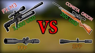 Fx Impact M3 VS Cometa Orión Prueba de Precisión [upl. by Eskil458]