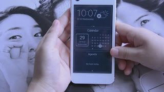 New dualscreen smartphone OUKITEL U6 hands on Official [upl. by Jarid795]