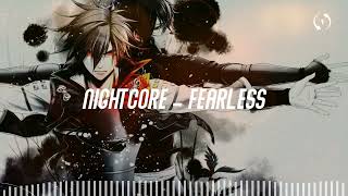 1hour loop Nightcore  Fearless [upl. by Ycam830]