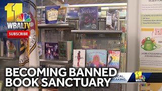 Maryland county announces banned book sanctuary [upl. by Yramesor]