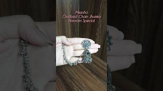 Meesho Oxidized Jhumka Haul  Jhumka Earrings  Under 100 meeshojewellery jhumka [upl. by Geller]