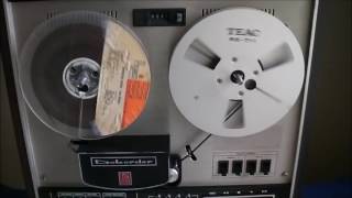 Dokorder 8140 Reel to Reel 4 Channel Recorder Playback Test  snGBE22355 [upl. by Rycca927]