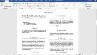 Como crear un articulo científico para proyectos o tareas WORD Nivel Ingeniería [upl. by Nathanial364]