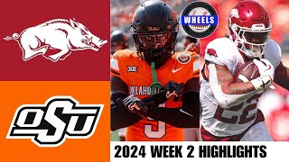 Arkansas v 16 Oklahoma State INCREDIBLE  Full Game Highlights  2024 College Football Highlights [upl. by Aneehsirk290]