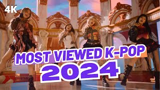 TOP 100 MOST VIEWED KPOP SONGS OF 2024 APRIL  WEEK 4 [upl. by Airod18]