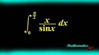 Integral xsinx from 0 to π2 [upl. by Ynatil]