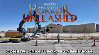 Horror Unleashed Las Vegas Construction Update  April 2024 [upl. by Belia]