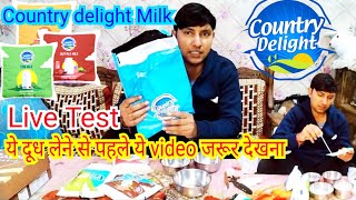 Country delight Milk  Country delight Milk testing kit [upl. by Norehs]