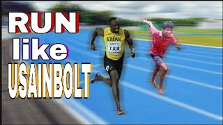 How to run like usain bolt top 5 secret exercise [upl. by Tilford]